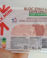 Bloc épaule cuite choix