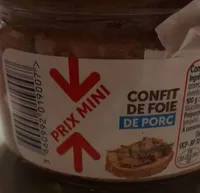 Confit de foie de porc