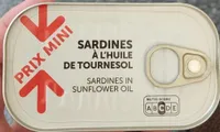 Sardines à l'huile de tournesol