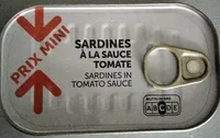 Sardines à la sauce tomate