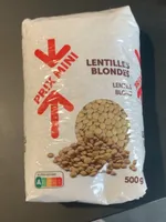 Lentilles blondes