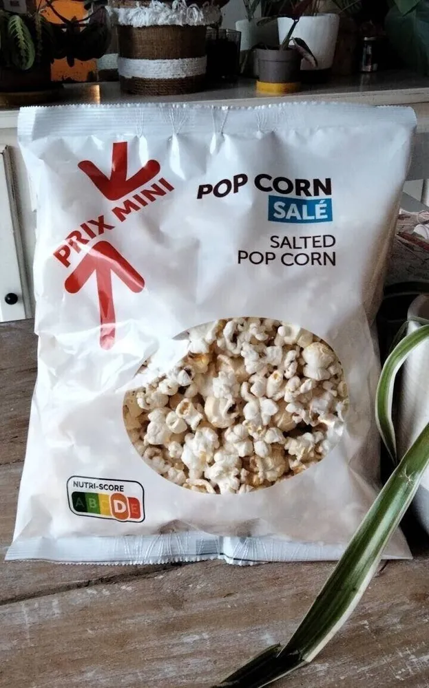 POP CORN SALÉ SALTED POP CORN