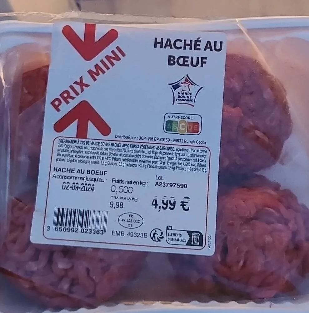 HACHÉ AU BŒUF