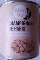 Champignons de Paris pieds et morceaux