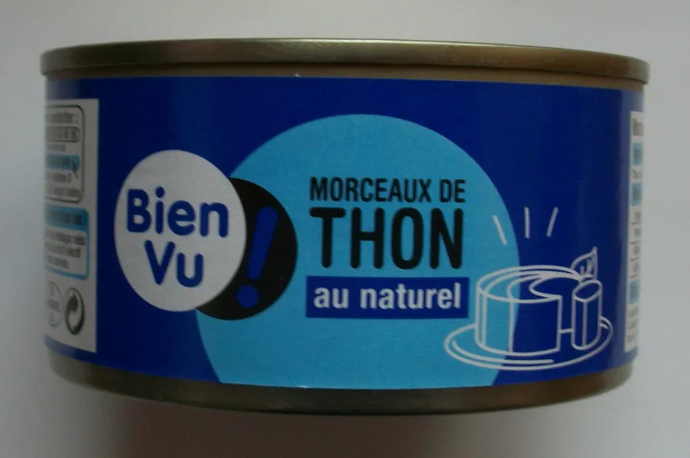 Morceaux de Thon au naturel