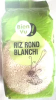 Riz rond blanchi