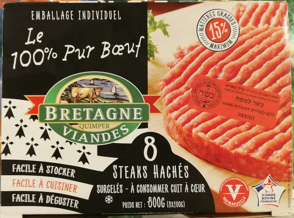 Steaks hachés Kosher