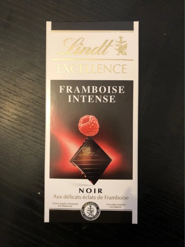 Lindt excellence framboise Intense