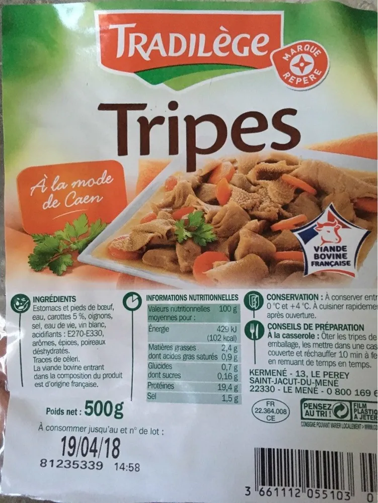 Tripes à la Mode de Caen