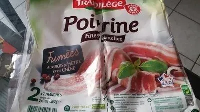 Poitrine Fine Tranches Fumées