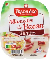 Allumettes de bacon Fumées