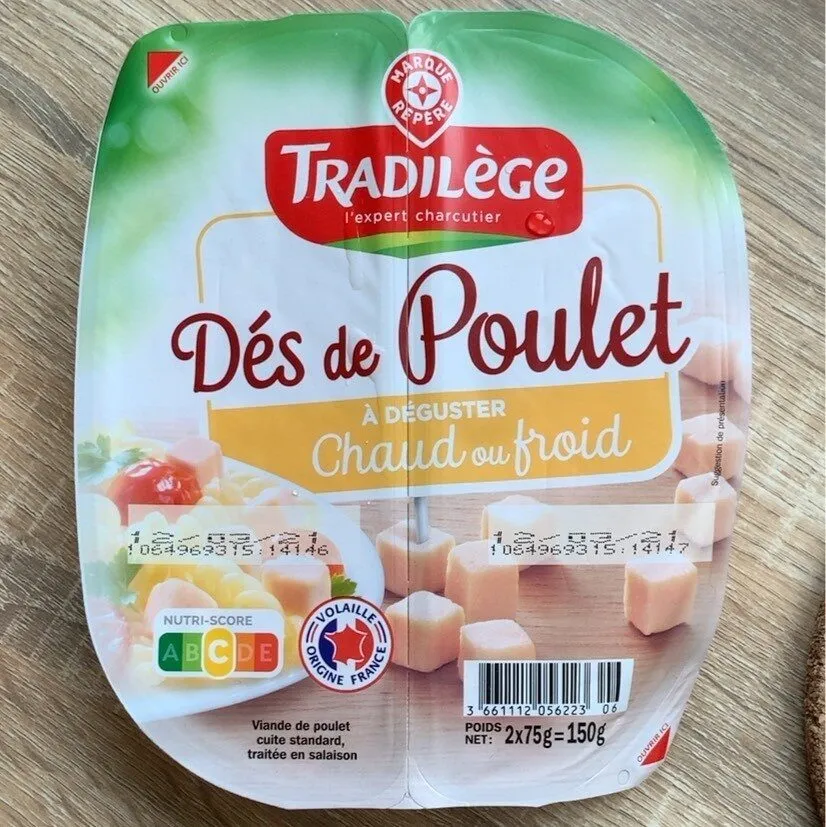 Dés de volaille