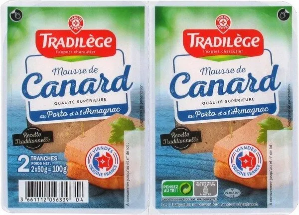 Mousse de canard porto