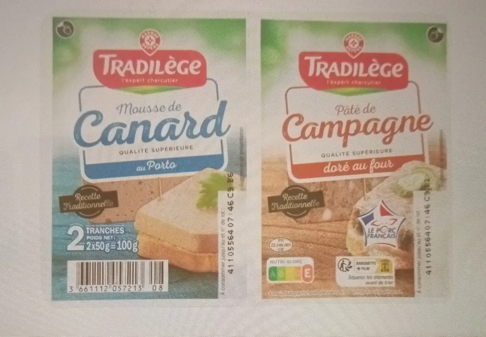 Mousse de Canard et Pâte de Campagne