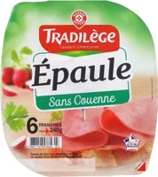 Epaule découennée dégraissée 6 tranches