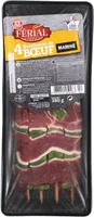 Brochettes extra-tendre de boeuf marinées x 4