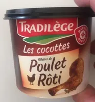 Les Cocottes rillettes de poulet roti