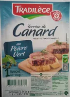 Terrine de Canard au Poivre Vert