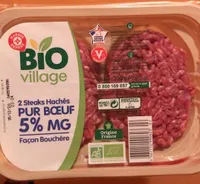 Steaks haches pur boeuf 5% MG