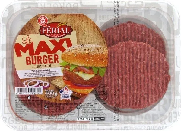 Hachés spécial burger maxi x 4