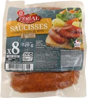 Saucisses fumées x 8