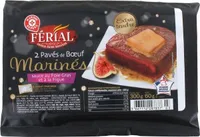 Pavés de boeuf sauce au foie gras et à la figue x 2