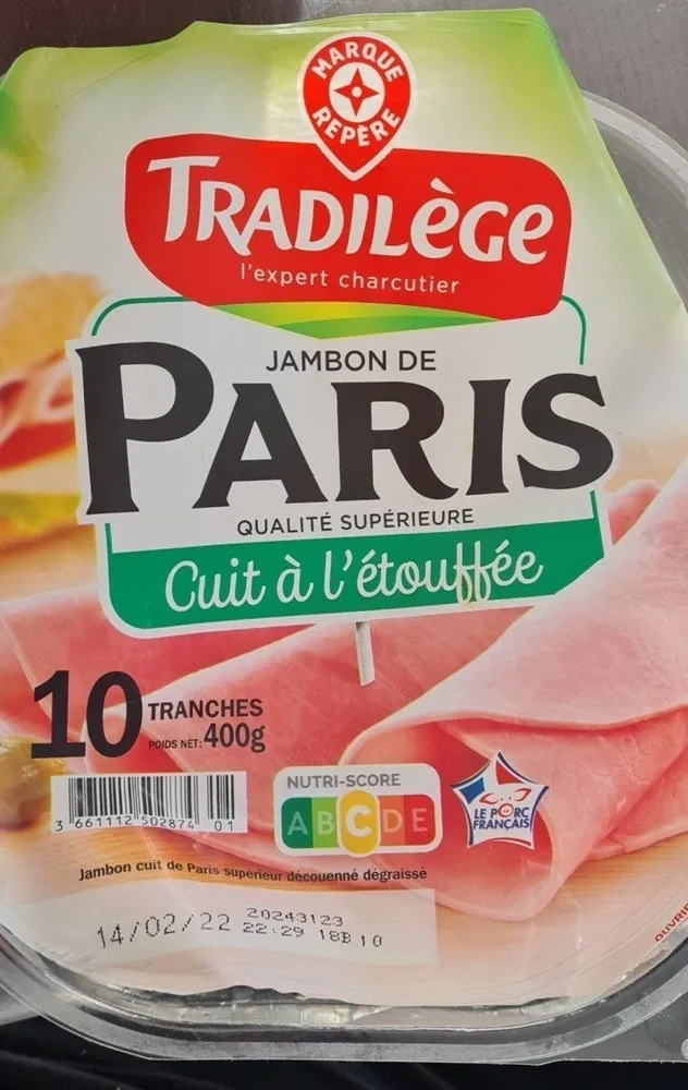 Jambon de Paris 10 T