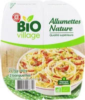 Allumettes nature bio