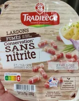 Lardons fumés au bois de hêtre