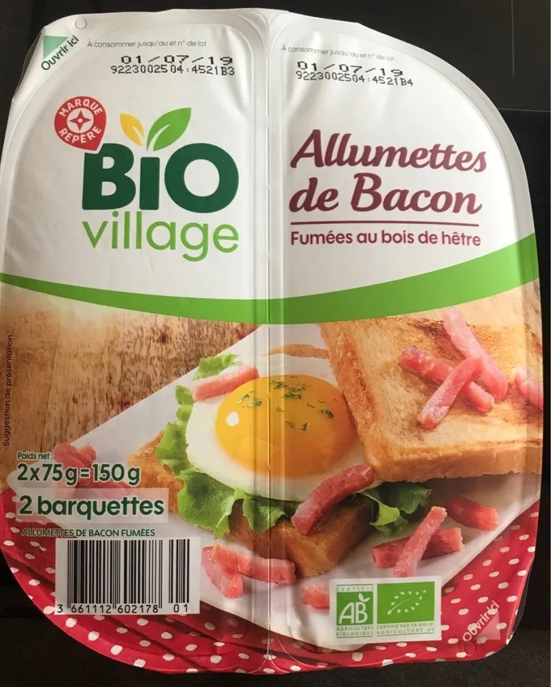 Allumettes de Bacon