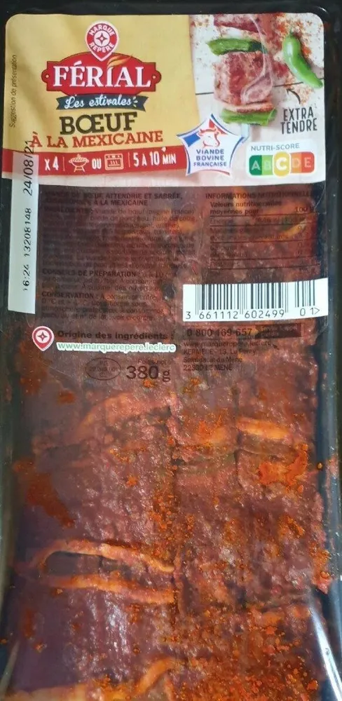 Boeuf à la mexicaine
