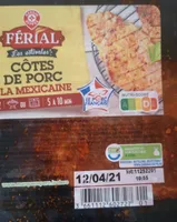 Côté de porc à la mexicaine