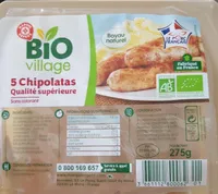Chipolatas bio x 5