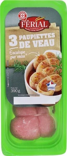 Paupiettes de veau x 3