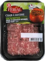 Chair à saucisses sans antibiotiques et sans OGM