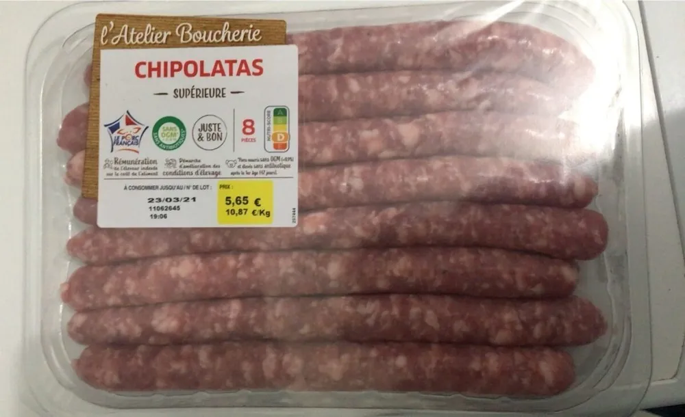 Chipolatas superieures