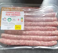 Chipolatas qualité supérieure aux herbes