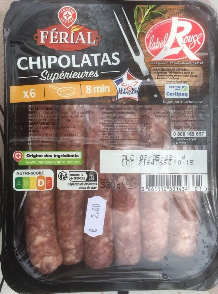Chipolatas supérieures