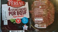4 steaks hachés