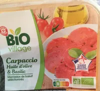 Carpaccio boeuf