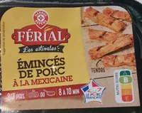 Émincés de porc à la mexicaine