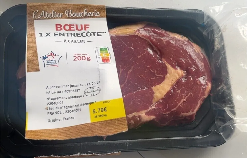 Boeuf entrecote