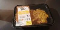 Émincés de porc au curry