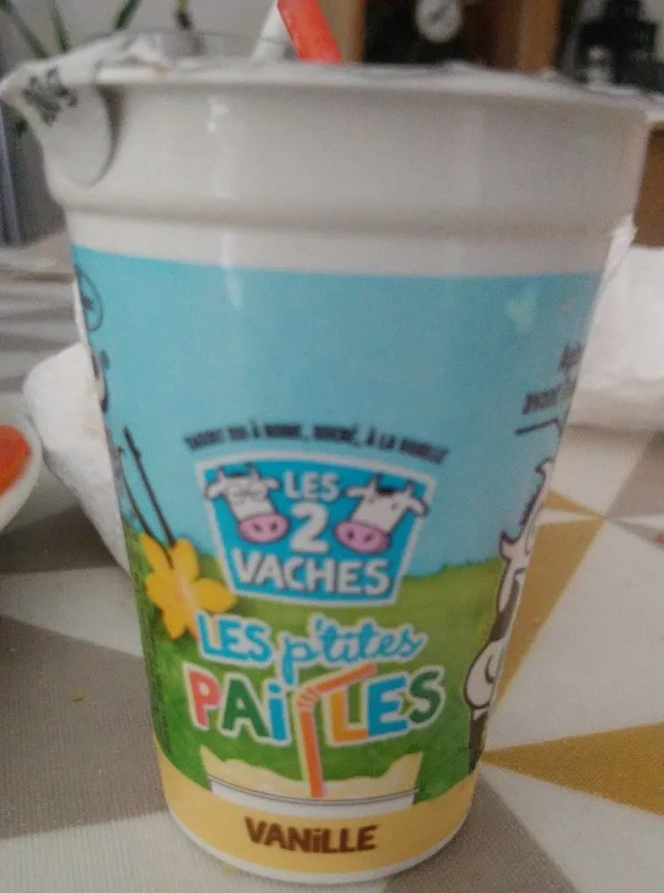 Les p'tites pailles Vanille