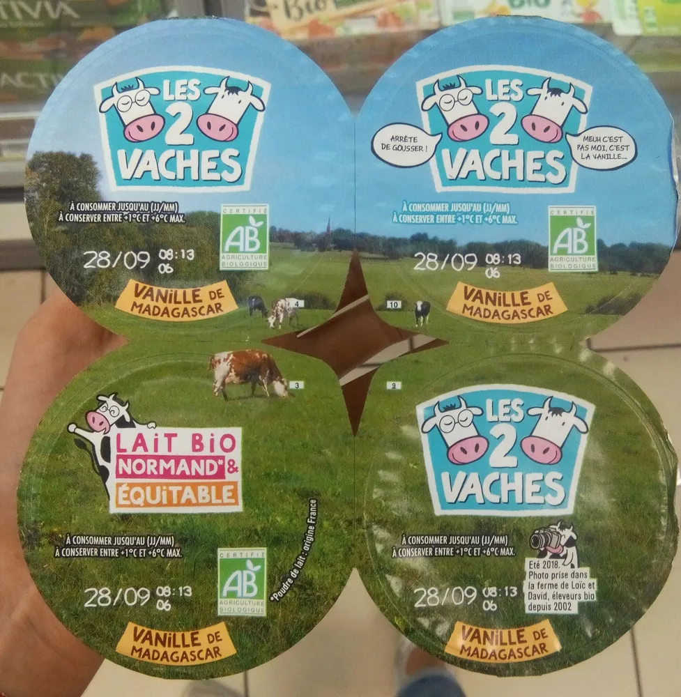 Les 2 vaches Vanille de Madagascar