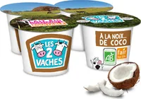 LES 2 VACHES BRASSE A LA NOIX DE COCO 115 G X 4