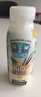 Yaourt bio à boire sucré à la vanille de Madagascar