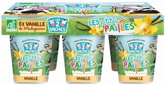 Les p'tites Pailles Vanille x6