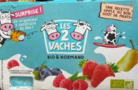 Bio et gourmand Framboise, Myrtille, Fraise et Poire