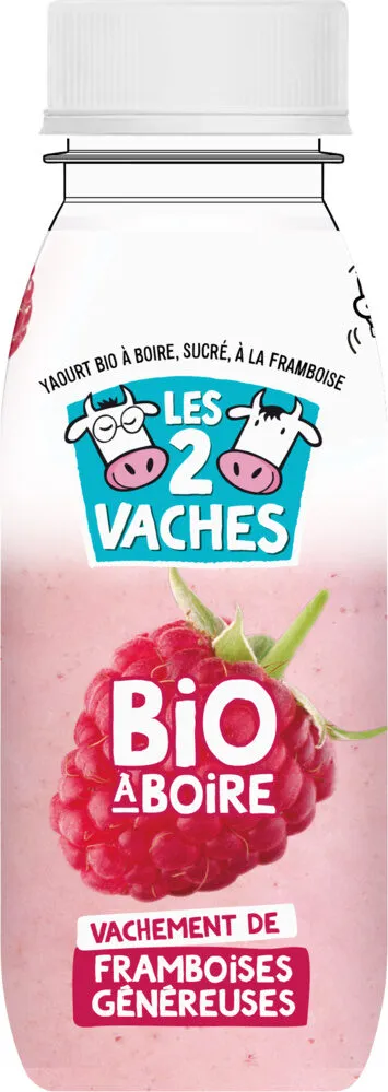 Yaourt à boire framboise